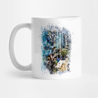 Athens watercolor art #athens Mug